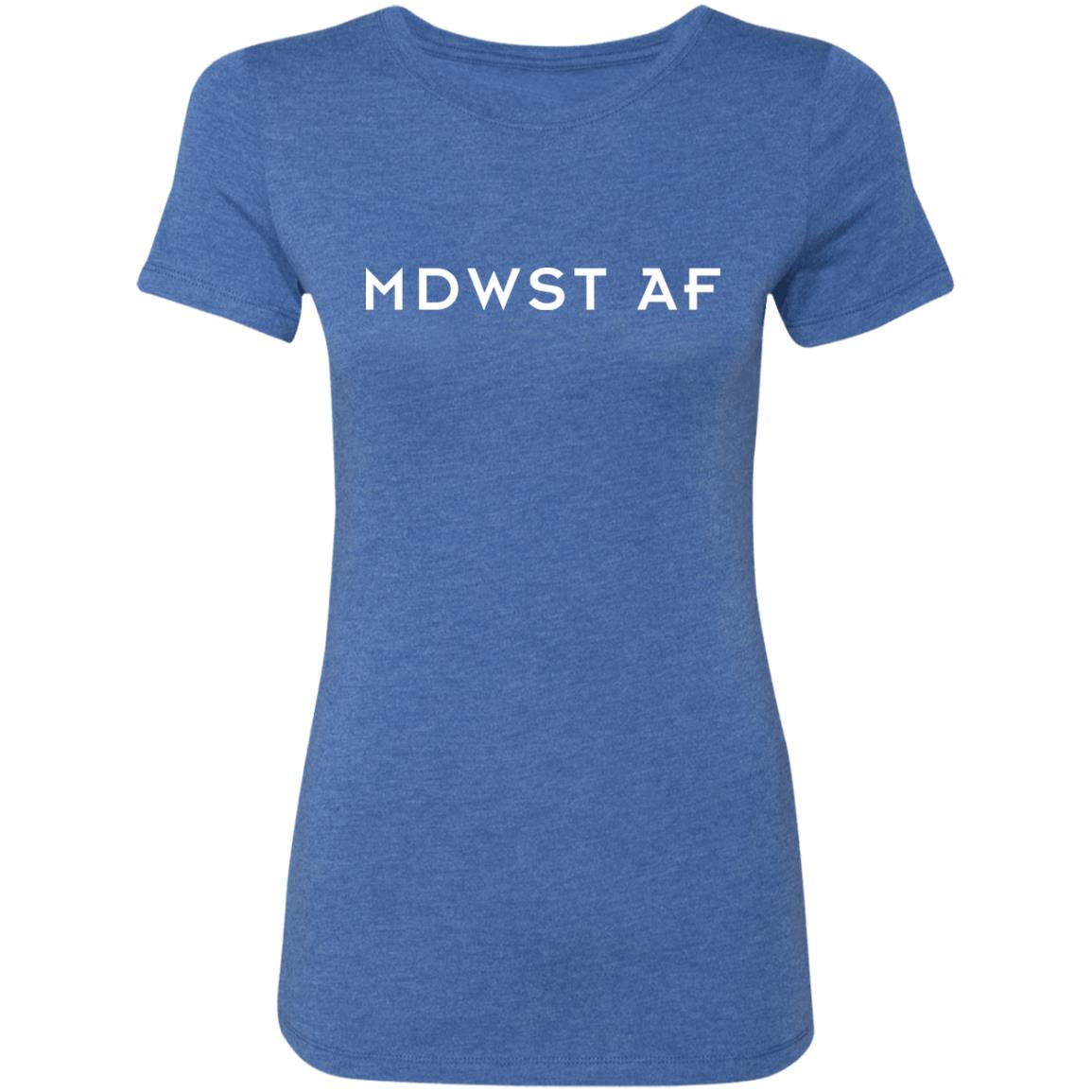 MDWST AF Ladies' Triblend T-Shirt