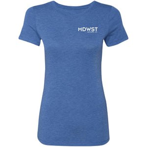 MDWST Corn Ladies' Triblend T-Shirt