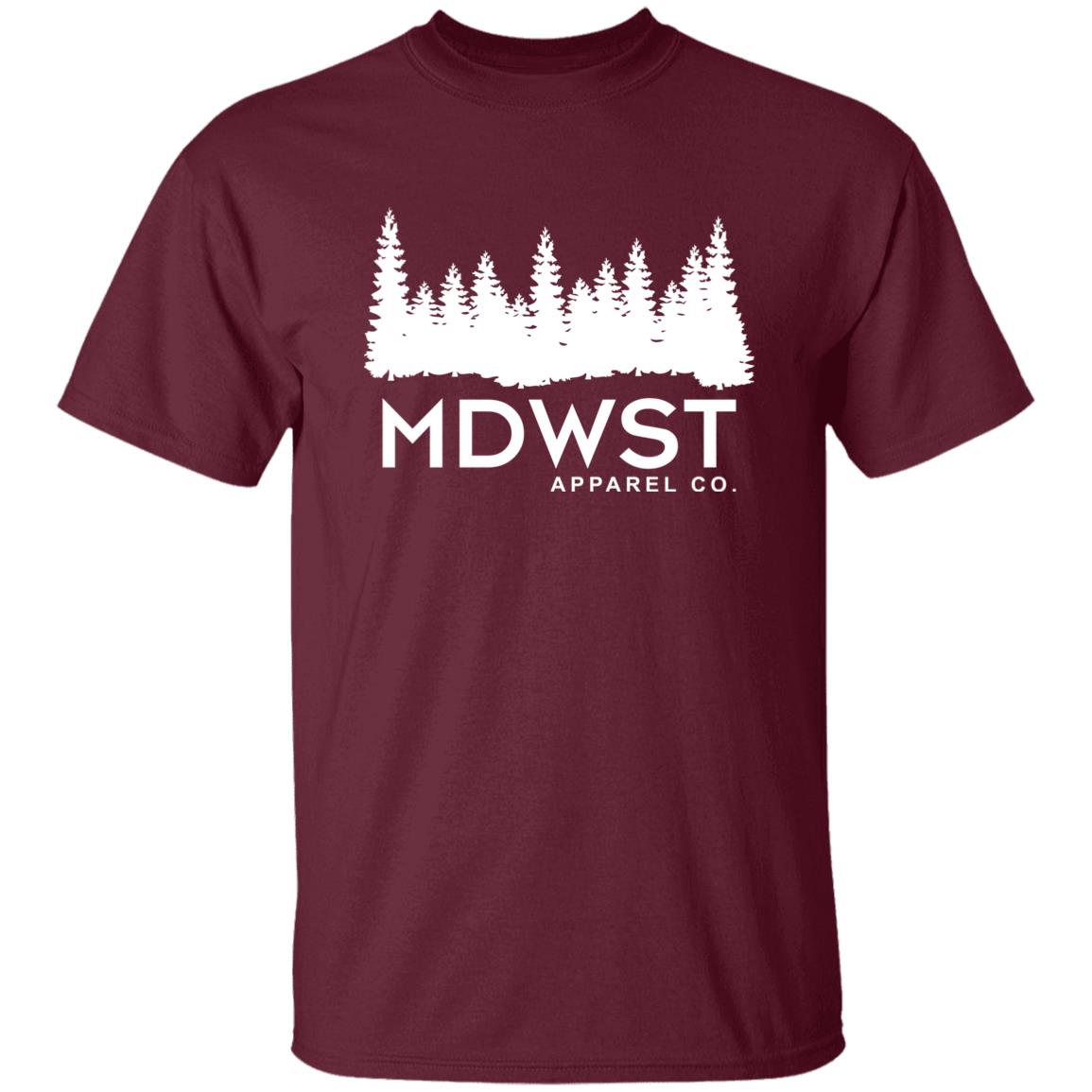 MDWST Pines Youth 5.3 oz 100% Cotton T-Shirt