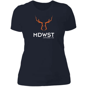 MDWST Deer Ladies' Boyfriend T-Shirt