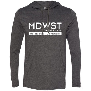 MDWST Built Different Men's LS T-Shirt Hoodie