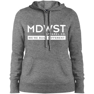 MDWST Built Different Ladies' Pullover Hooded Sweatshirt