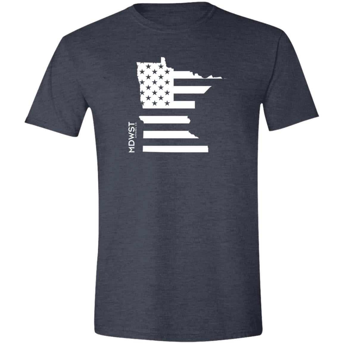 American Flag MN State Men's T-Shirt