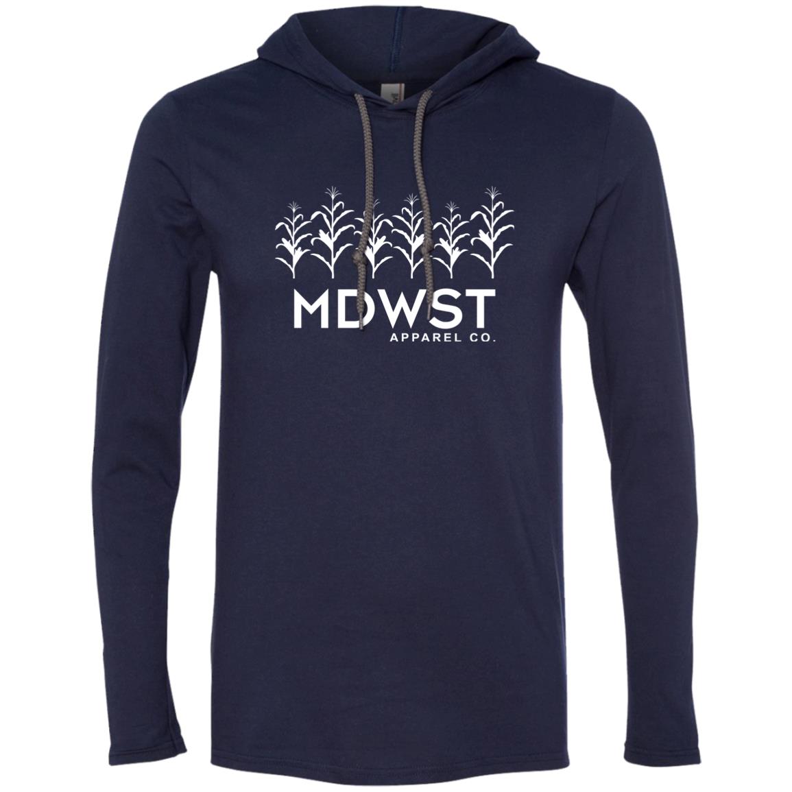 MDWST Corn Men's LS T-Shirt Hoodie