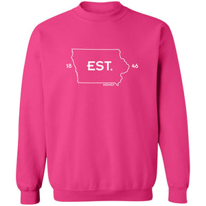 Iowa Est. Crewneck Pullover Sweatshirt