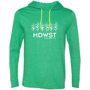 MDWST Corn Men's LS T-Shirt Hoodie