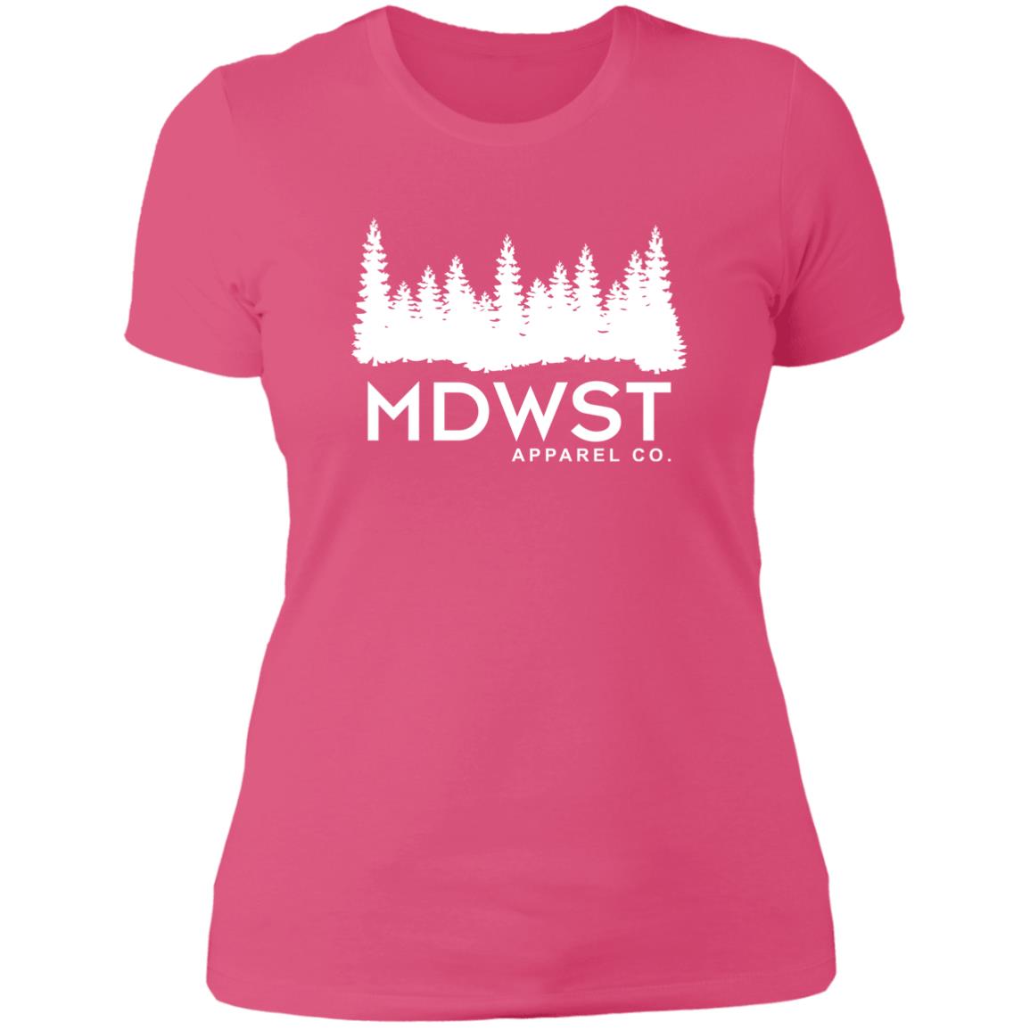 MDWST Pines Kit Ladies' Boyfriend T-Shirt