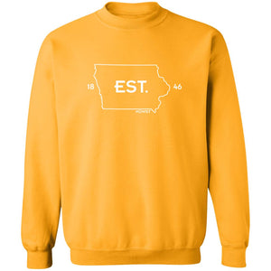 Iowa Est. Crewneck Pullover Sweatshirt