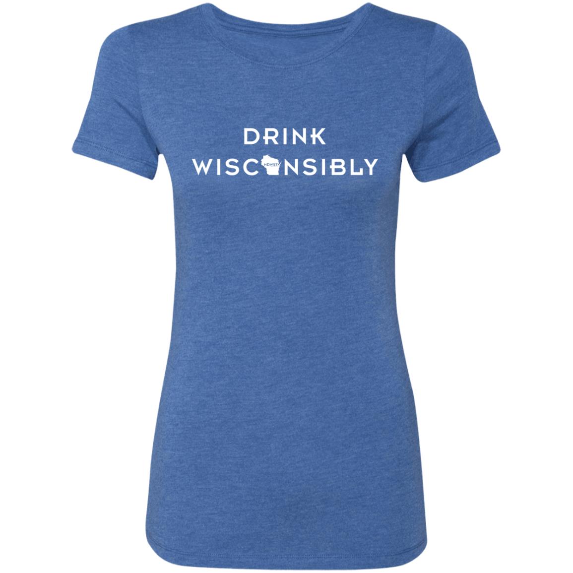 Drink Wisconsibly Ladies' Triblend T-Shirt