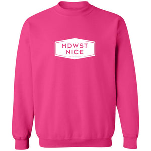 MDWST Nice Crewneck Pullover Sweatshirt