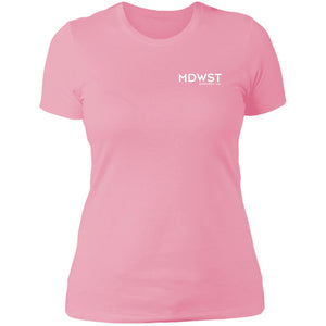 MDWST Anger Ladies' Boyfriend T-Shirt