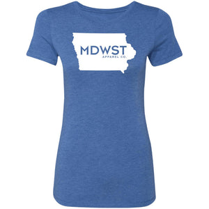 Iowa Front Ladies' Triblend T-Shirt