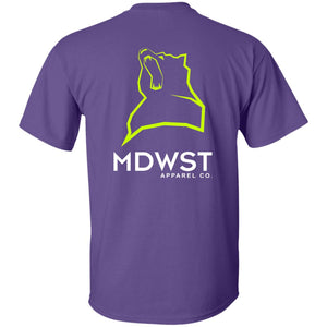 MDWST Bear Youth 5.3 oz 100% Cotton T-Shirt