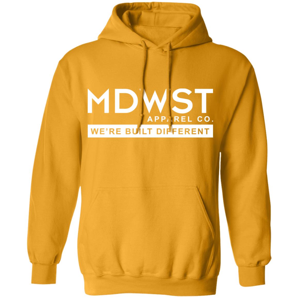 MDWST Built Different Men's Pullover Hoodie