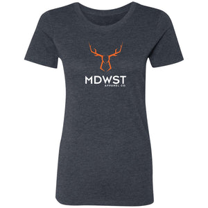 MDWST Deer Ladies' Triblend T-Shirt