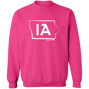 IA Outline Crewneck Pullover Sweatshirt