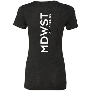 MDWST Vertical Ladies' Triblend T-Shirt