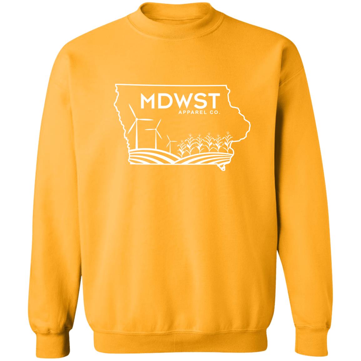 Iowa Landscape Crewneck Pullover Sweatshirt