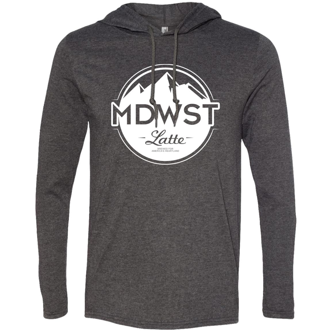 MDWST Latte Men's LS T-Shirt Hoodie