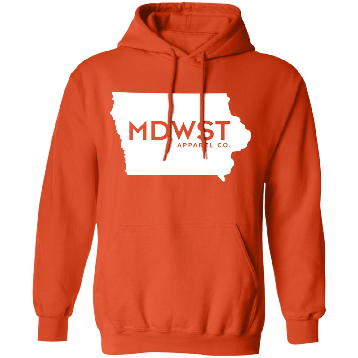 Iowa Front Men's Pullover Hoodie