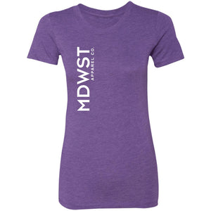 MDWST Vertical Ladies' Triblend T-Shirt