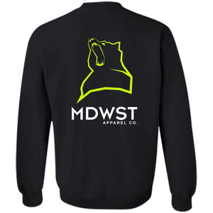 MDWST Bear Crewneck Pullover Sweatshirt