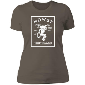 MDWST Mouthwash Ladies' Boyfriend T-Shirt