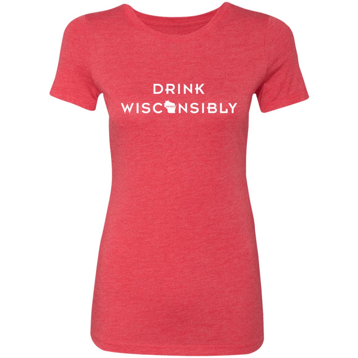 Drink Wisconsibly Ladies' Triblend T-Shirt