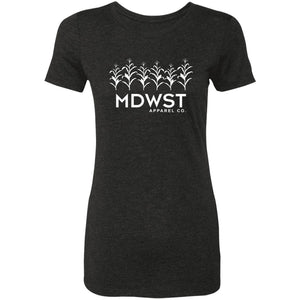 MDWST Corn Ladies' Triblend T-Shirt