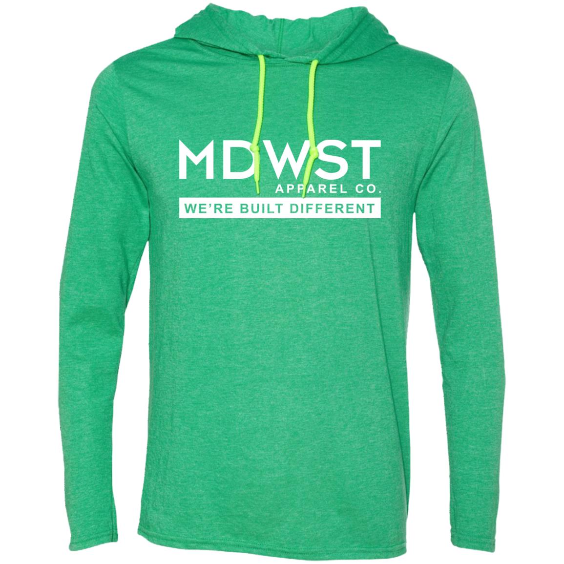 MDWST Built Different Men's LS T-Shirt Hoodie