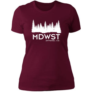 MDWST Pines Kit Ladies' Boyfriend T-Shirt