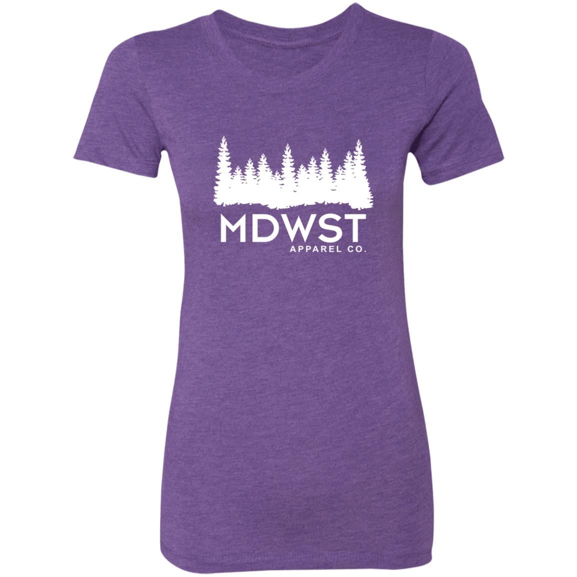 MDWST Pines Ladies' Triblend T-Shirt