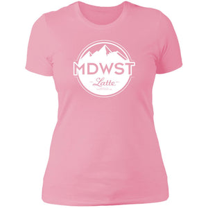 MDWST Latte Ladies' Boyfriend T-Shirt