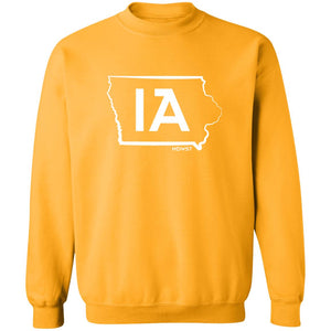 IA Outline Crewneck Pullover Sweatshirt