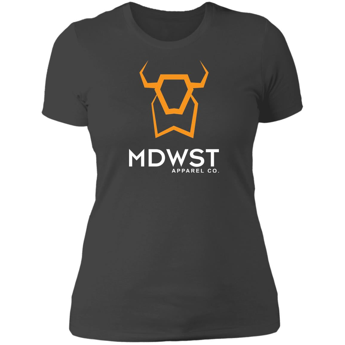 MDWST Bison Ladies' Boyfriend T-Shirt