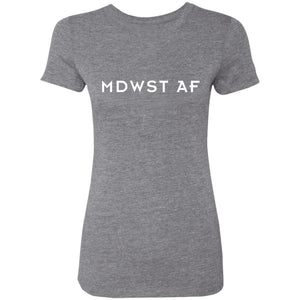 MDWST AF Ladies' Triblend T-Shirt