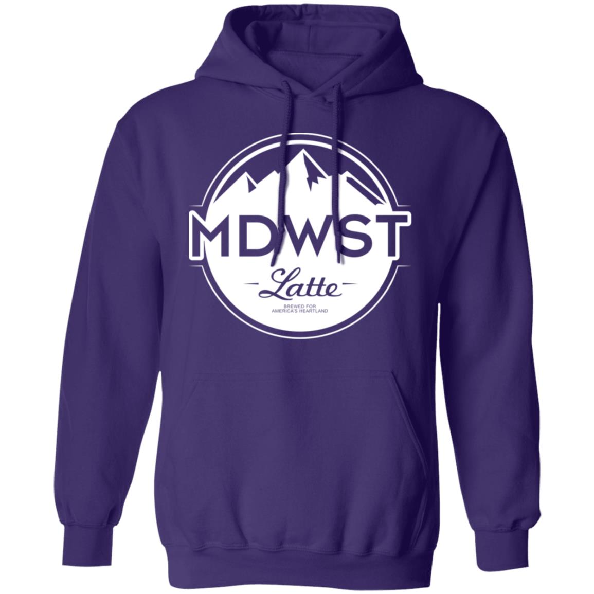 MDWST Latte Men's Pullover Hoodie