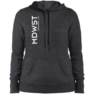 MDWST Vertical  Ladies' Pullover Hooded Sweatshirt