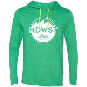 MDWST Latte Men's LS T-Shirt Hoodie