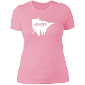 Minnesota Pines Ladies' Boyfriend T-Shirt