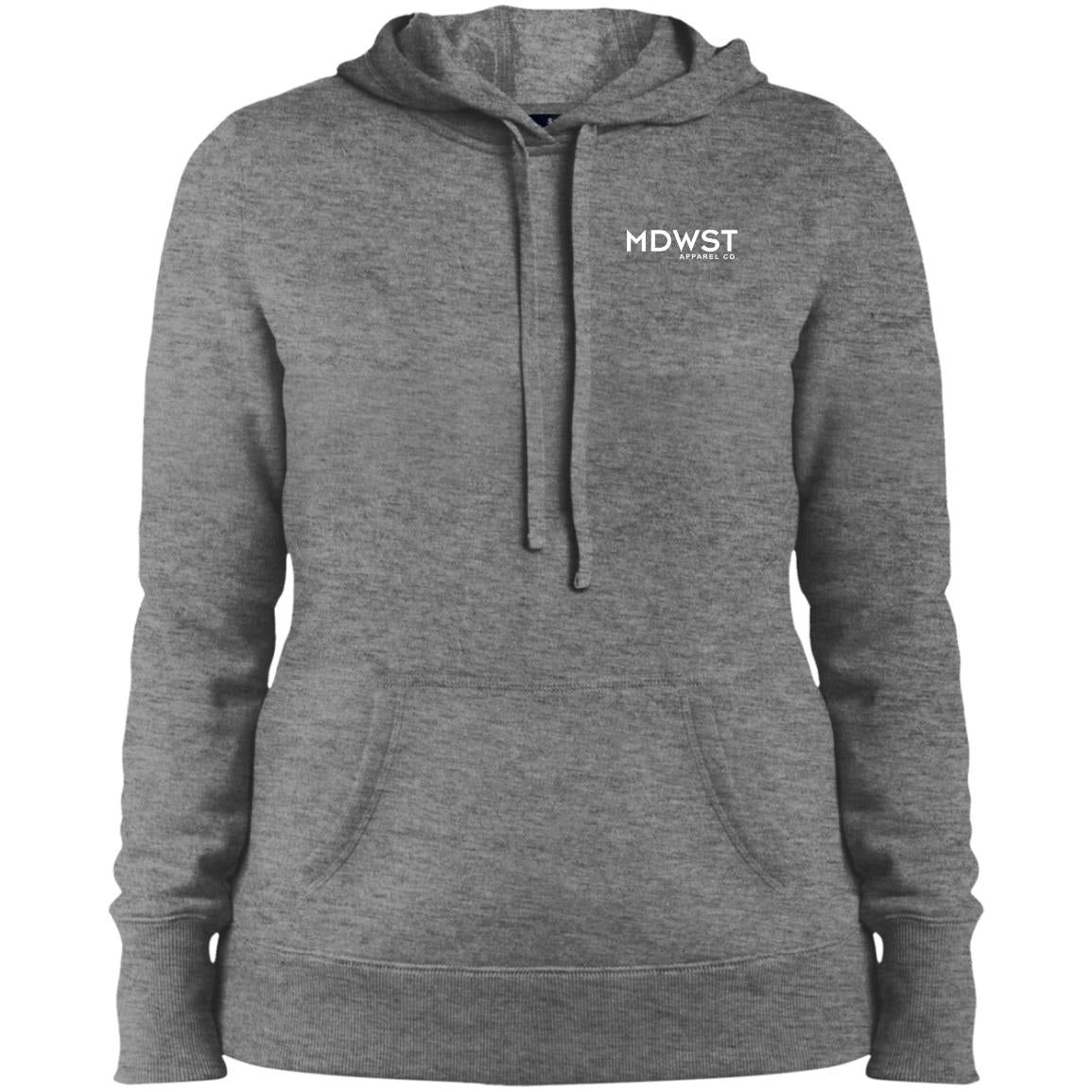 MDWST Anger Ladies' Pullover Hooded Sweatshirt