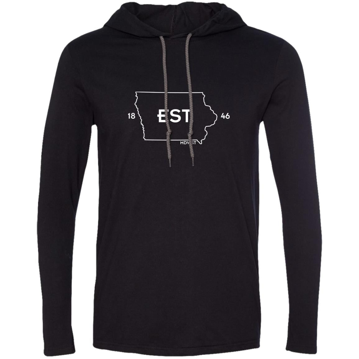 Iowa Est. Men's LS T-Shirt Hoodie