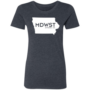 Iowa Front Ladies' Triblend T-Shirt