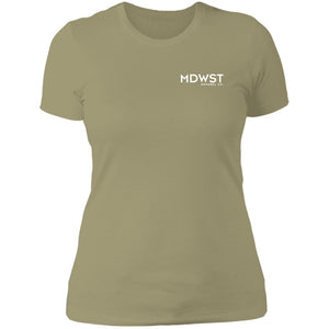 MDWST Anger Ladies' Boyfriend T-Shirt