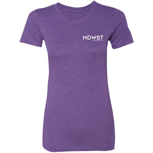 MDWST Corn Ladies' Triblend T-Shirt