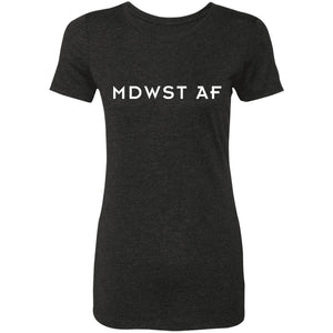 MDWST AF Ladies' Triblend T-Shirt