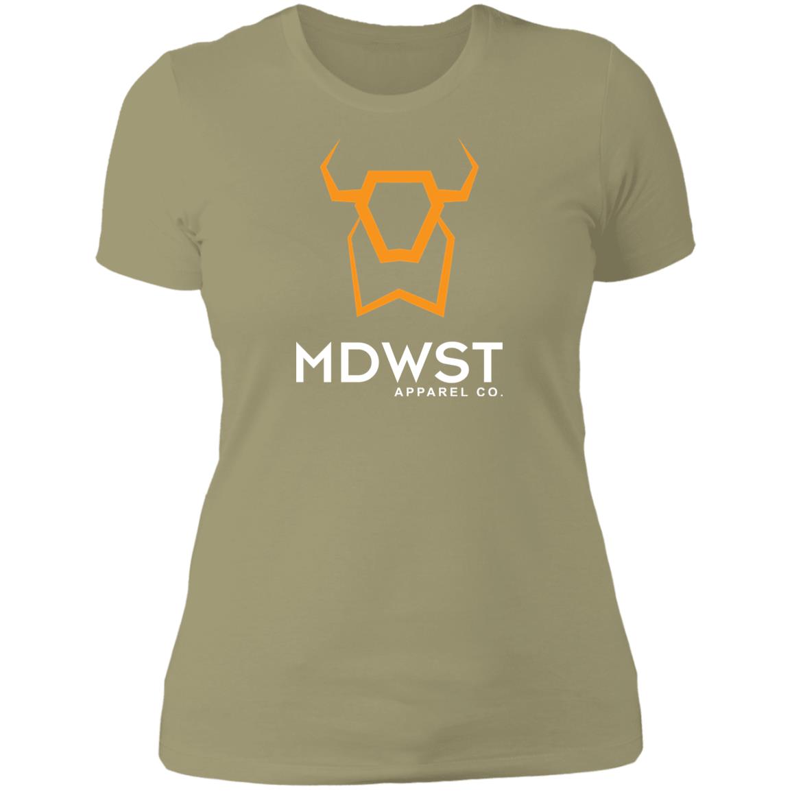 MDWST Bison Ladies' Boyfriend T-Shirt