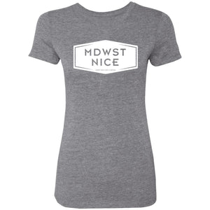 MDWST Nice Ladies' Triblend T-Shirt