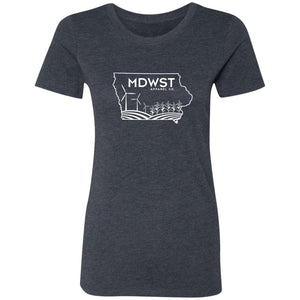 Iowa Landscape Ladies' Triblend T-Shirt