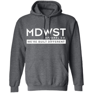 MDWST Built Different Men's Pullover Hoodie